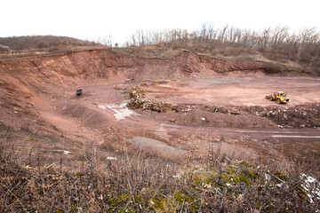 Glacial moraine deposits of the Lake Hitchcock dam, Glastonbury, Connecticut.