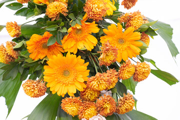 COLORFULL FLOWER BUNCH BOUQUETS FOR DECORATION