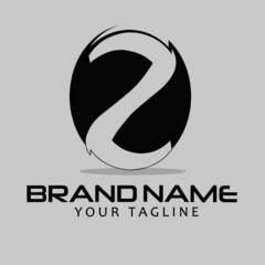 Logo letter Z design vector