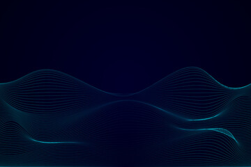 abstract lines background with bglue wave
