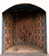 Virgen de Guadalupe, Colonia Roma, Mexico City, art, religion