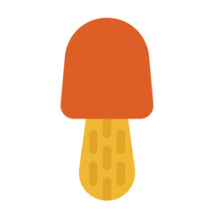 Vegetable Icon. Mushroom Icon. 
