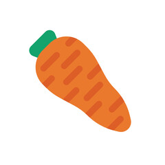 Vegetable Icon. Carrot Icon.