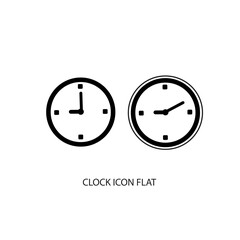 time for action, icon clock isolated