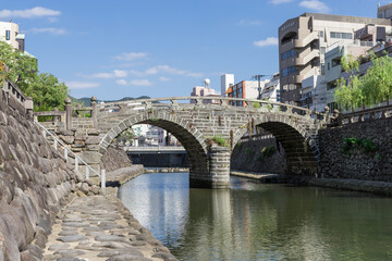 眼鏡橋　長崎市中島川