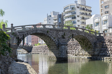 眼鏡橋　長崎市中島川