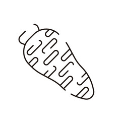 Vegetable Line Icon.