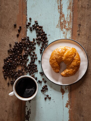 coffee and Croissant