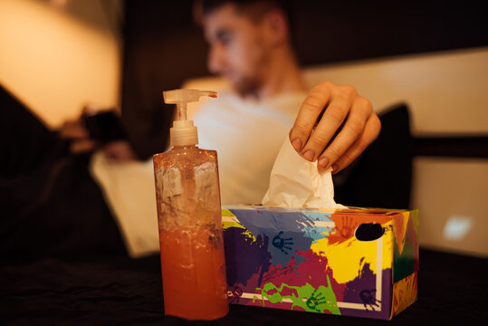 Watching porn, wipes and lube