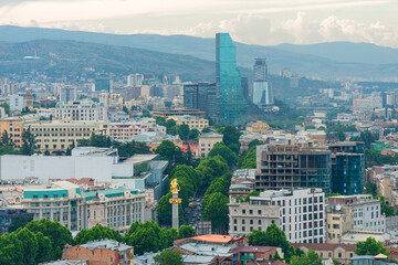 Nice view of Tbilisi, Georgia