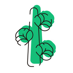 Vegetable Icon. Line Icon. 