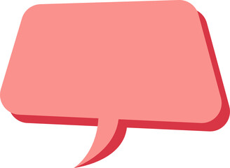 Naklejka premium Speech bubble