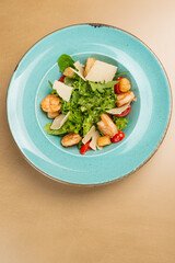 grilled chicken with vegetables