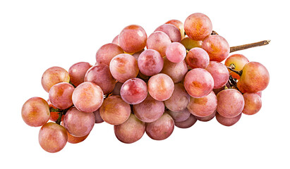Grape isolated on white background with clipping path