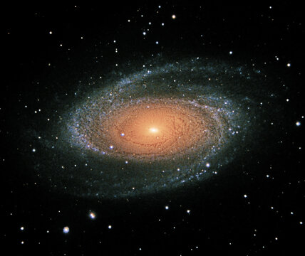 Bode's Galaxy in the Constellation Ursa Major 