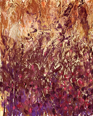 Brown palette abstract hand drawn background 