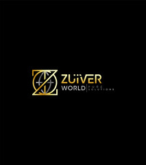 Zuiver World logo template, Vector logo for business and company identity 