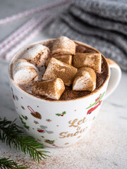 Сoffee with marshmallows