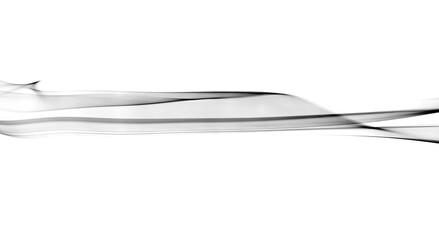 Black smoke isolated on white background and texture