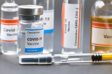 Vaccine for virus in small bottles