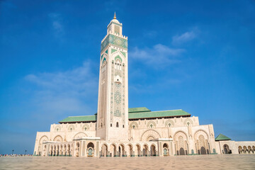 Hassan II Mosque, Casablanca, Morocco.