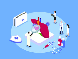 3D isometric vector concept for banner, website, illustration, landing page, flyer, etc