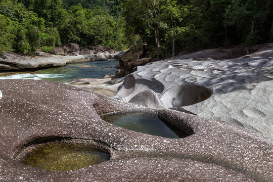 Babinda Boulders in Queensland, Australia
