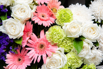 bunch of beautiful colorful dilicated flower