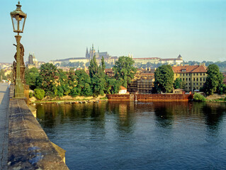 Obraz premium Charles Bridge and Castle, Prague