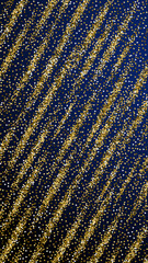 Gold triangles glitter luxury sparkling confetti.