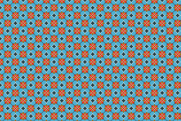 seamless geometric pattern with shapes