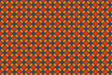 seamless geometric pattern with shapes