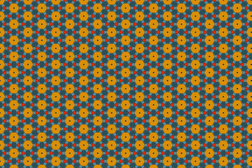 seamless geometric pattern with shapes