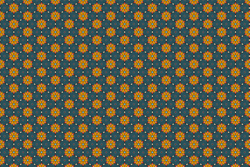 seamless geometric pattern with shapes