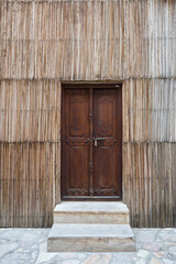 Traditional Arabic street in Bastakiya, Dubai
