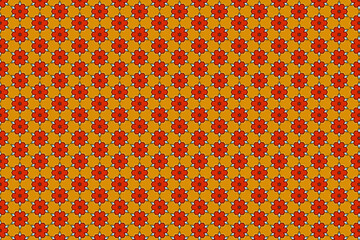 seamless geometric pattern with shapes