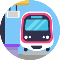Public Transport Icon.