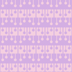 Simple abstract seamless pattern - decorative accent for any surfaces.