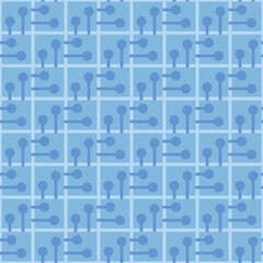 Simple abstract seamless pattern - decorative accent for any surfaces.