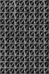 grey metal mesh lattice grate surface background