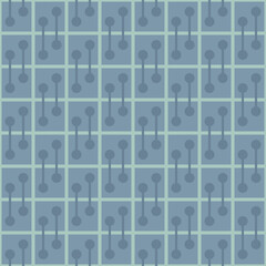 Simple abstract seamless pattern - decorative accent for any surfaces.