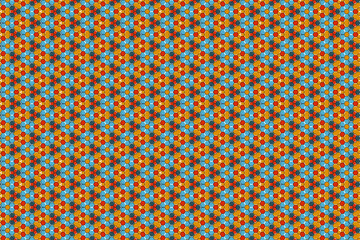 seamless geometric pattern with shapes