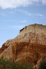 Fototapeta premium Sand rock near beach