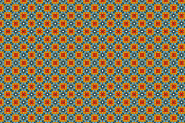 seamless geometric pattern with shapes