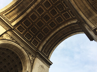 ヨーロッパ旅行で撮影したパリのエトワール凱旋門002