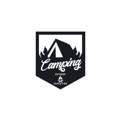 Outdoor logo design template 