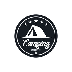 Outdoor logo design template 