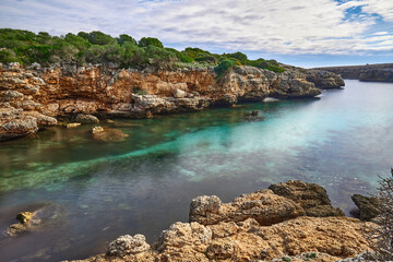 Fototapeta na wymiar Nature is calling for a walk around Mallorca