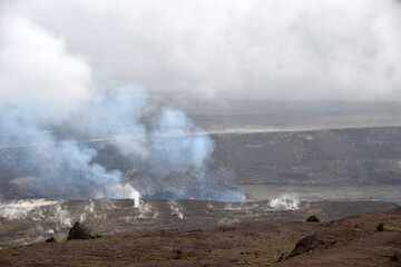 Fototapeta na wymiar Hawaiian volcano