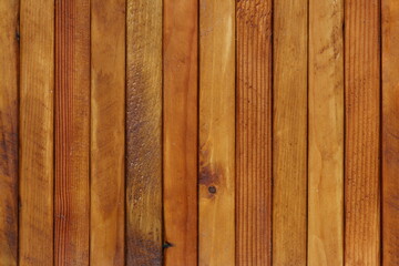Texture of brown pine wood planks.